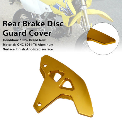 Copertura di protezione del disco freno posteriore per Suzuki DR-Z400SM 2000-2024 DRZ400/S/E