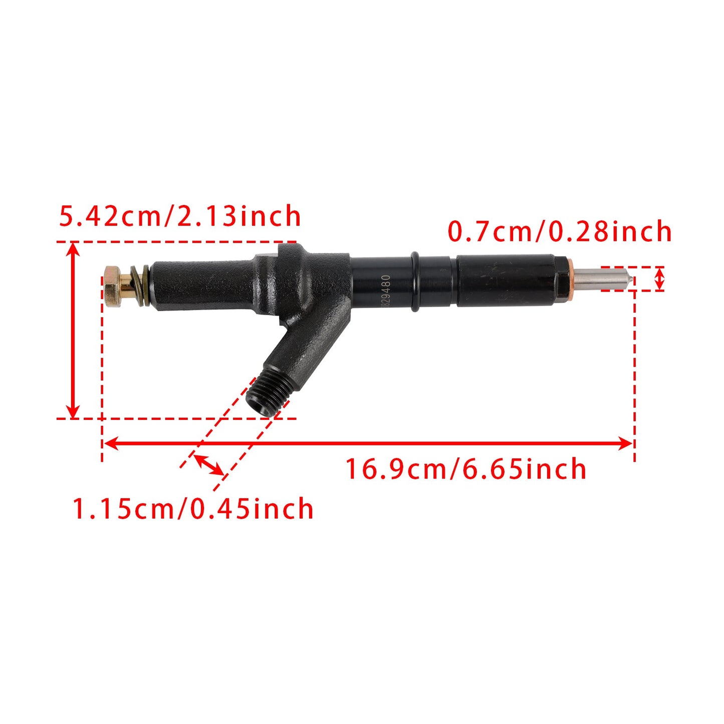 1 pz iniettore carburante per motore ISUZU 4JH1 105118-8210 97382948 8973829480