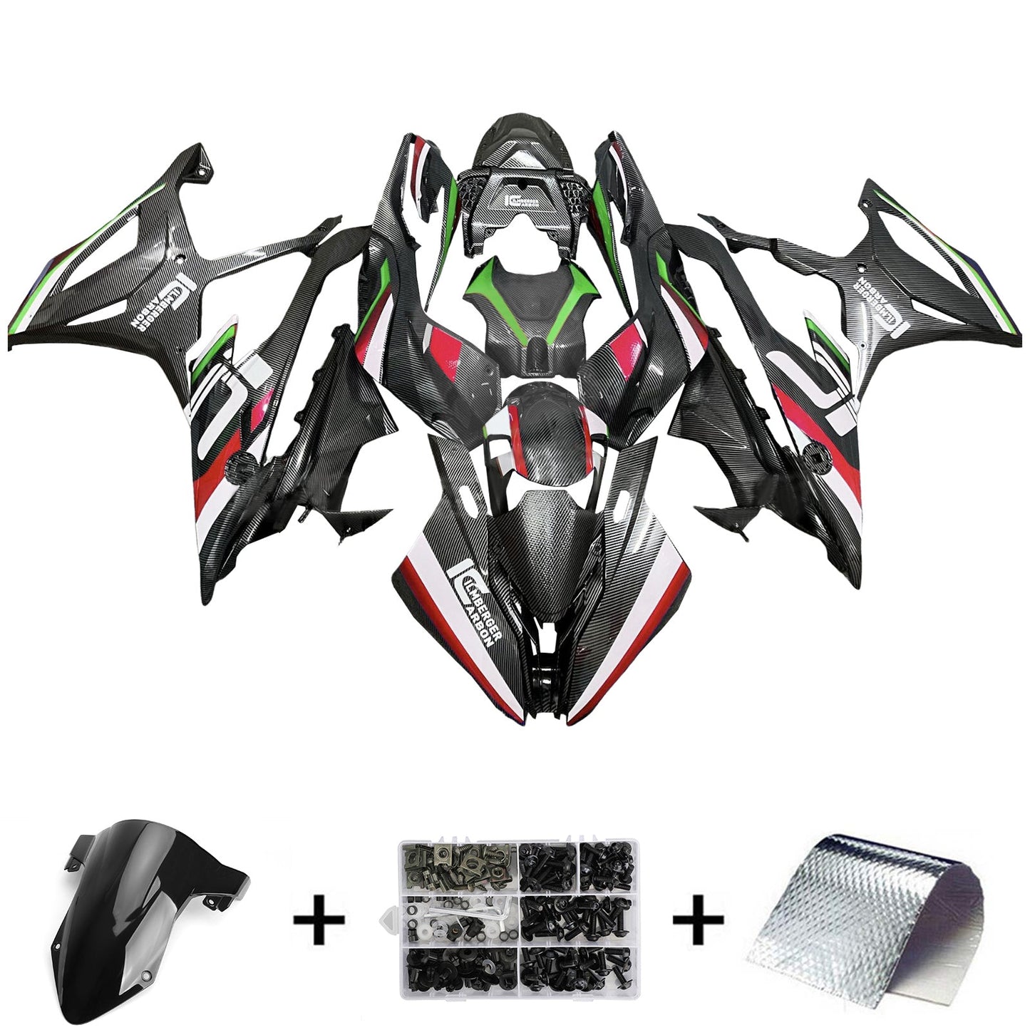 Kit carenatura iniezione BMW M1000RR S1000RR 2019-2022 Carrozzeria in plastica ABS