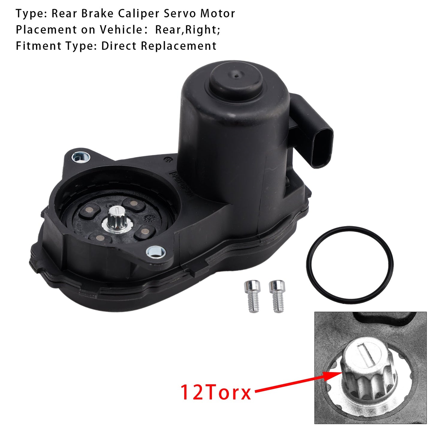 Servomotore pinza freno posteriore destra per Mercedes Benz ABC CLA GLA 1729060300