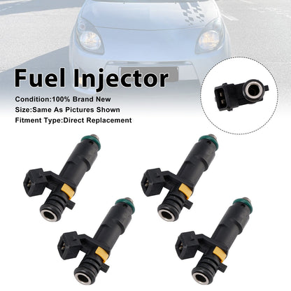 4 iniettori di carburante per Renault Twingo II 1.2 8V D7F 2007-2014 H8200552714