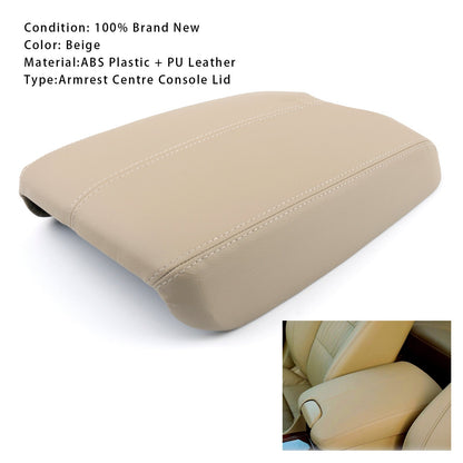 Coperchio della console centrale del bracciolo in pelle beige per Honda Accord 2008-2012