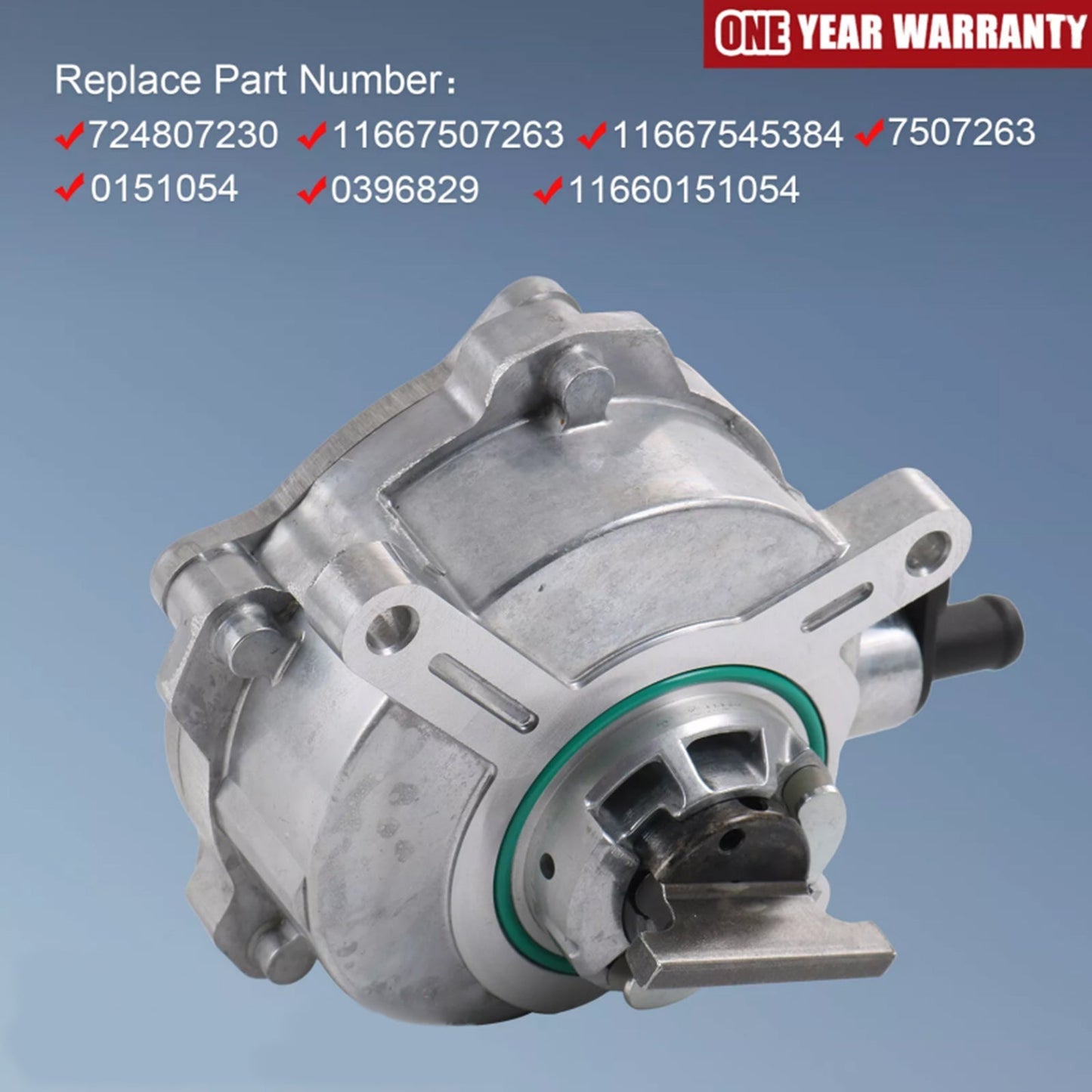 Pompa a vuoto freno berlina benzina 2006-2009 BMW 550i E60 V8 4.8L 11660151054