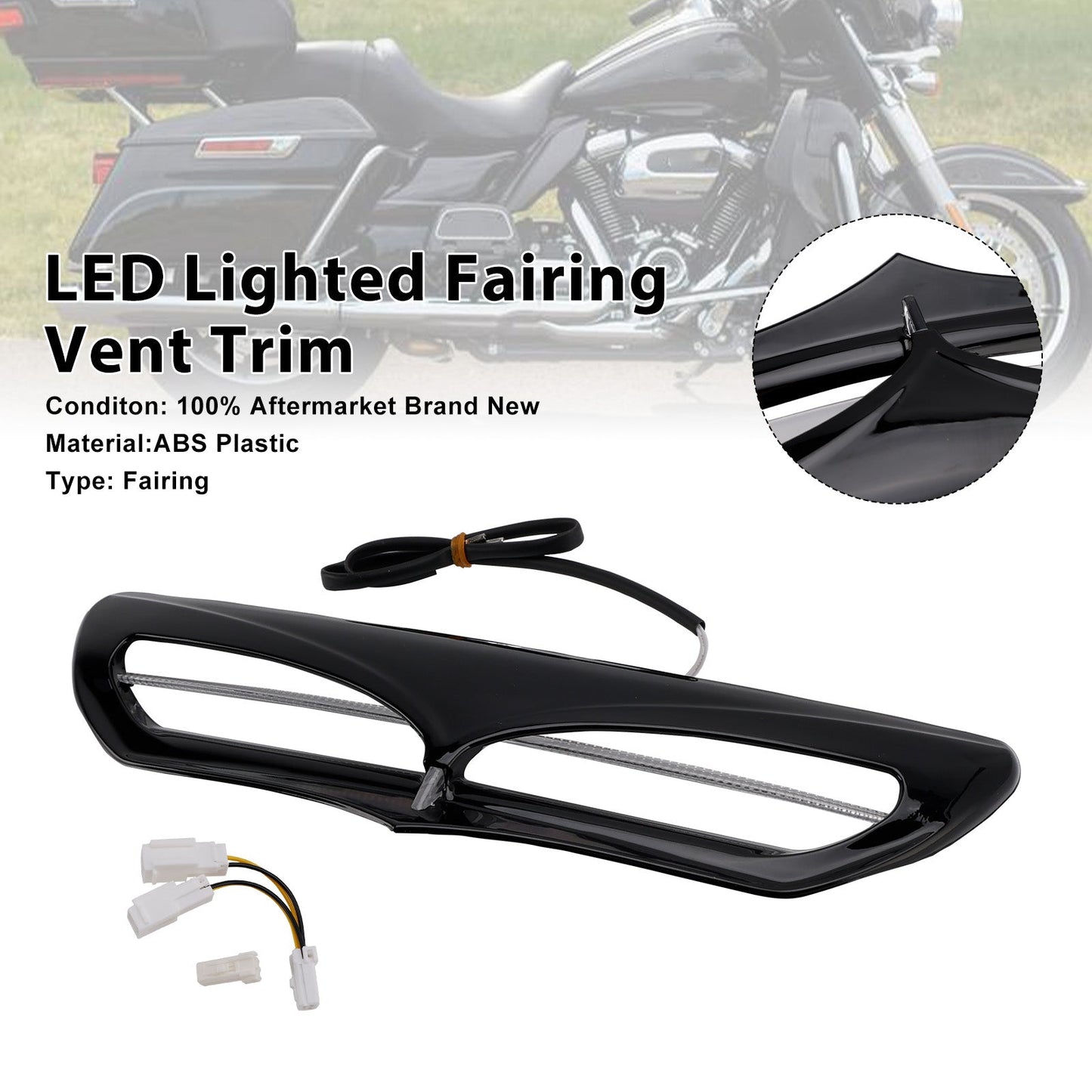 Carenatura con illuminazione a LED per Electra Street Glide FLHTCU 2014-2022
