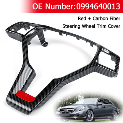Coprivolante effetto carbonio per Mercedes Benz Classe C W204 C63 AMG