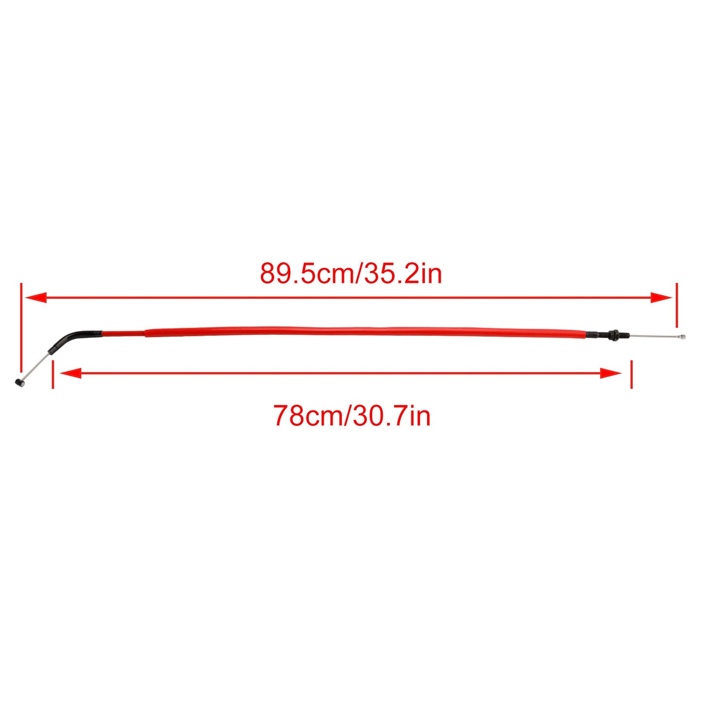 Cavo frizione di ricambio per moto Honda CBR650R 2019-2023, rosso