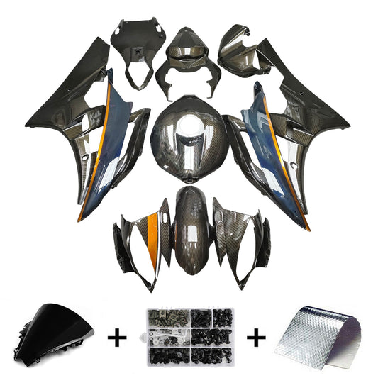 Kit carenatura iniezione plastica ABS per Yamaha YZFR6 YZF-R6 2006-2007