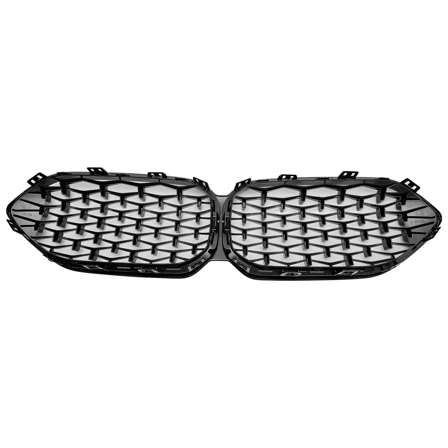 Per 2020 2021 2022 2023 BMW Serie 2 F44 Griglia anteriore nera lucida Coupé M Diamond 51135A39378/51138080494