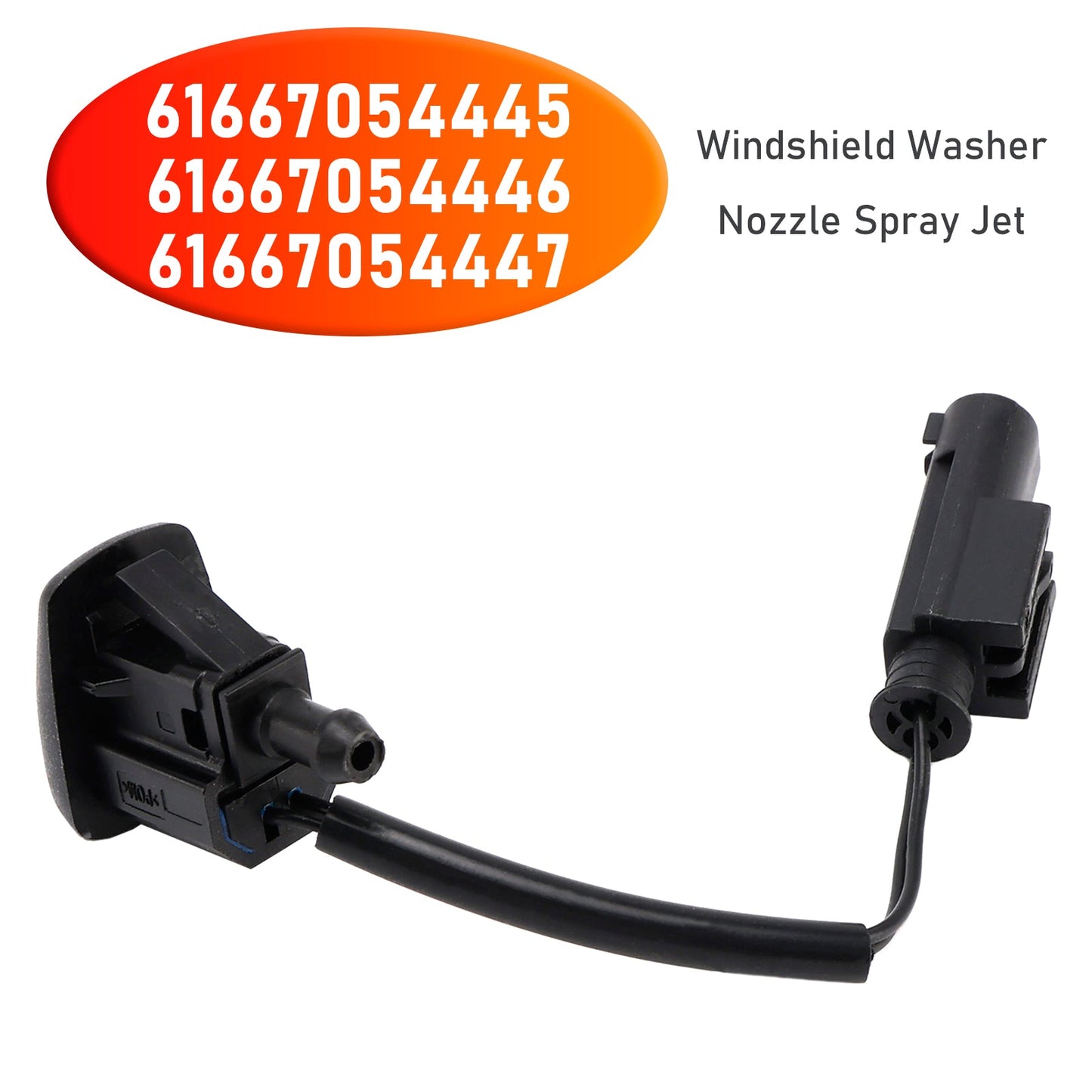 BMW M6 E63 E64 630i 635d 645Ci 650i Ugello lavavetri Getto di spruzzo 61667054445