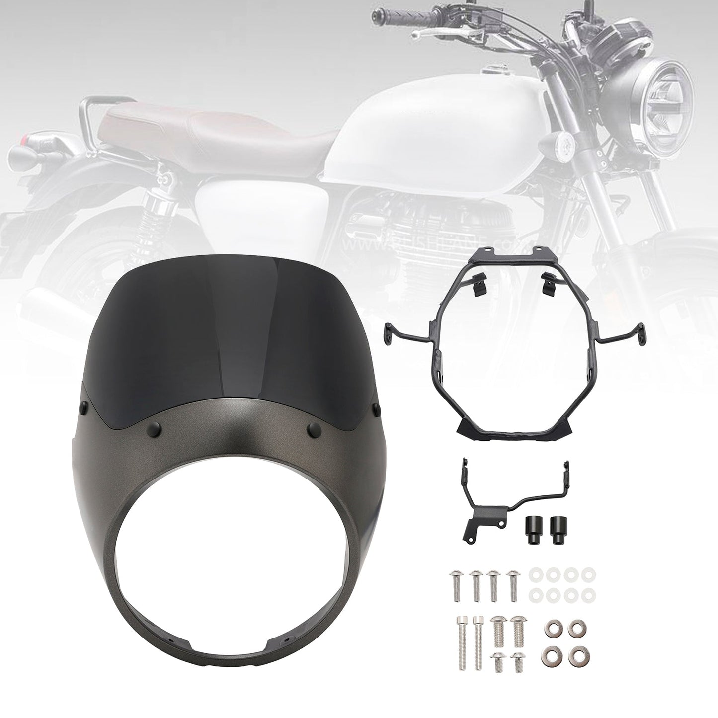 2023-2024 HONDA GB350 GB350S Parabrezza Parabrezza Copertura Carenatura Faro
