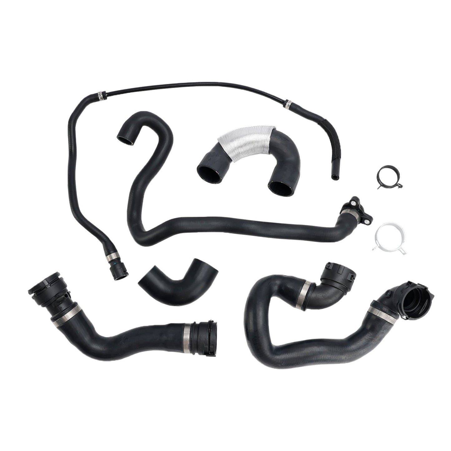 Kit tubo flessibile dell&'acqua di raffreddamento per radiatore BMW 335i 2007-2010 6 pezzi 17128634285