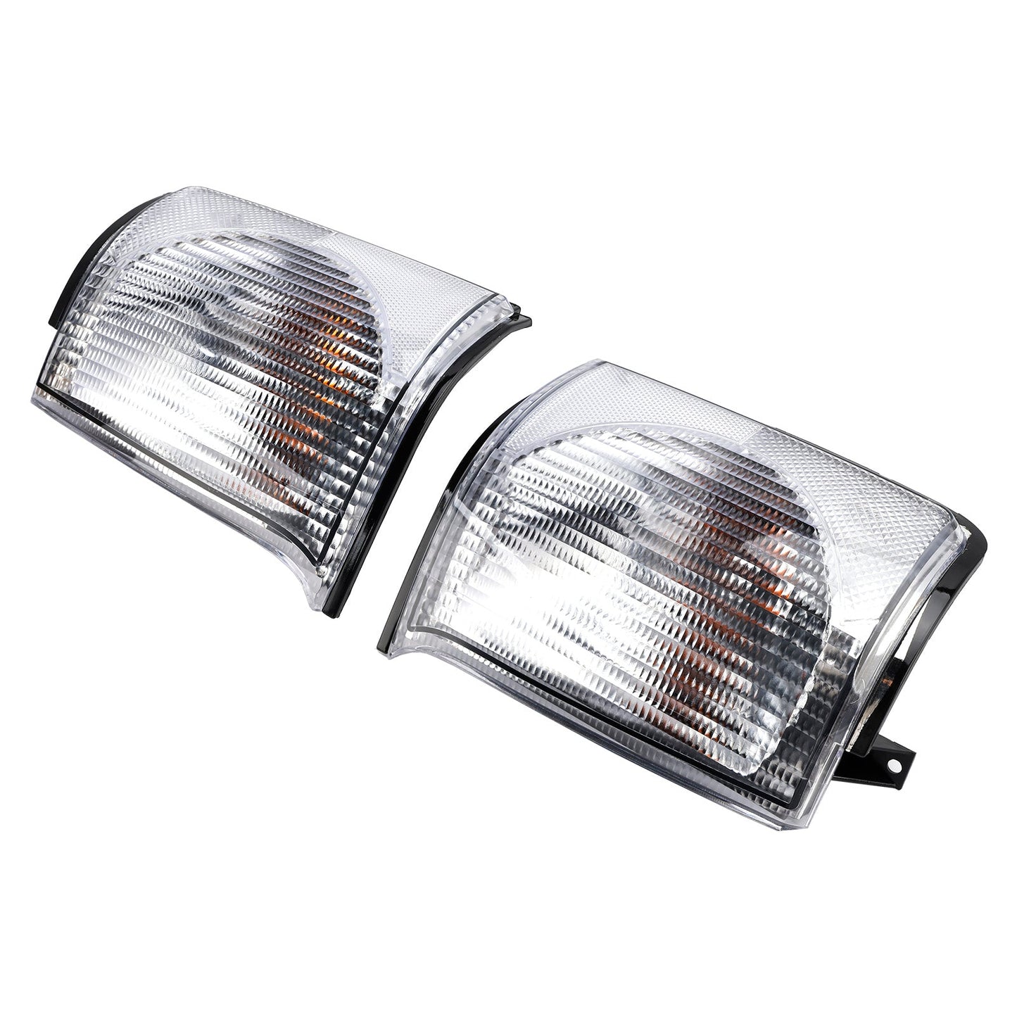 Coppia di indicatori di direzione anteriori L/HN/S per Land Rover Discovery 2, 1999-2002.