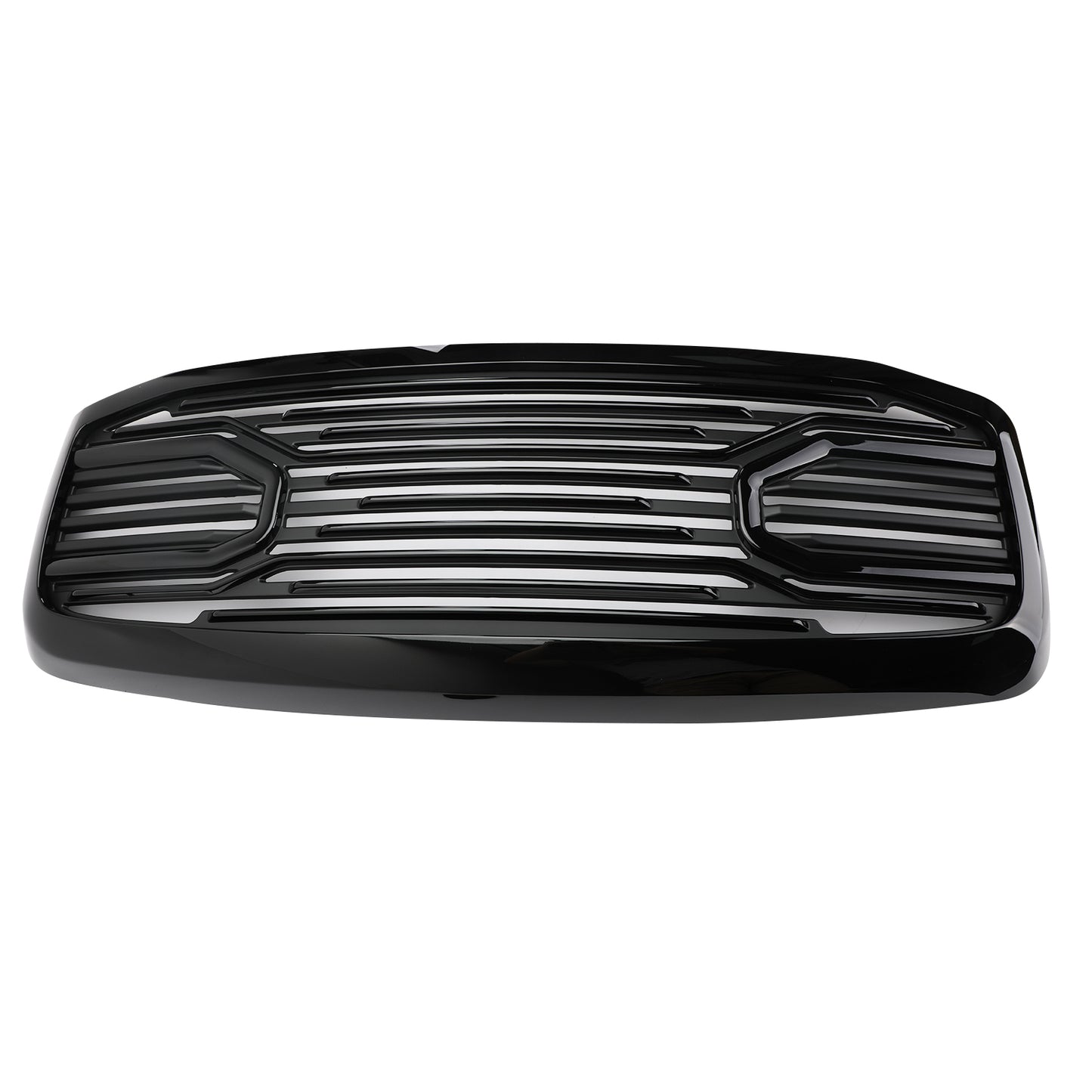 Front Black Big Horn Grille+Replacement Shell For 06-09 RAM 2500+3500