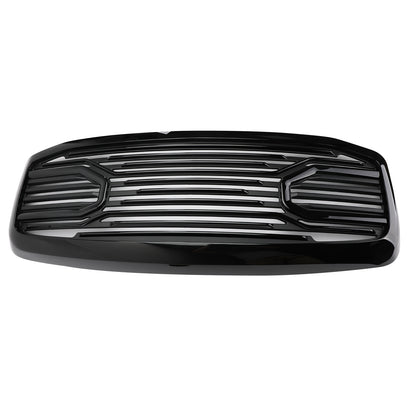 Front Black Big Horn Grille+Replacement Shell For 06-09 RAM 2500+3500