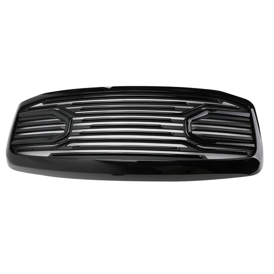 Front Black Big Horn Grille+Replacement Shell For 06-09 RAM 2500+3500