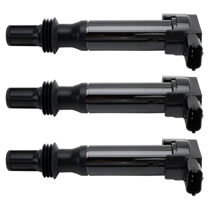 Confezione da 3 bobine di accensione 9671214580 per Citroen C3 DS3 Peugeot 108 2008 208