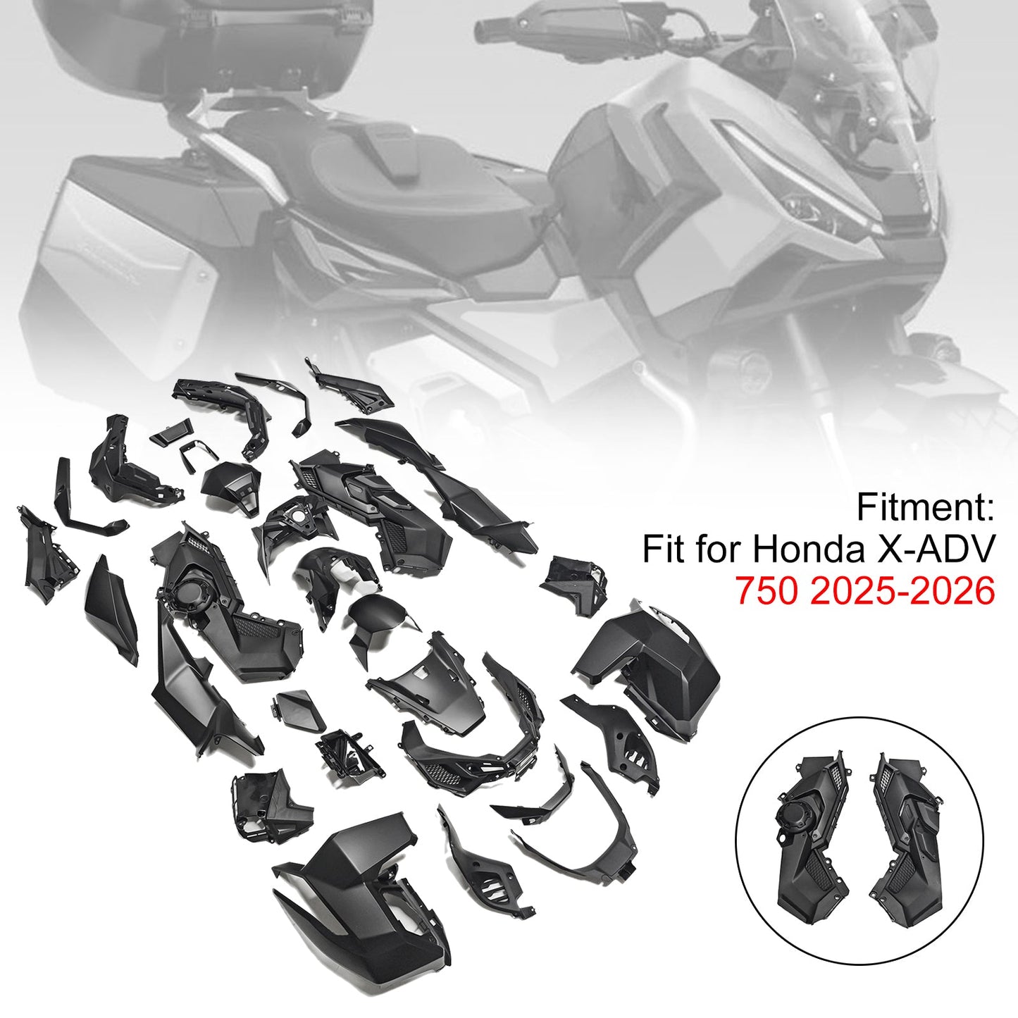 Kit di carene stampate a iniezione per Honda X-ADV 750 2025-2026