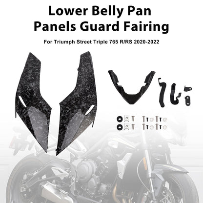 Pannelli inferiori di protezione della carenatura per Street Triple 765 R/RS 2020-2022