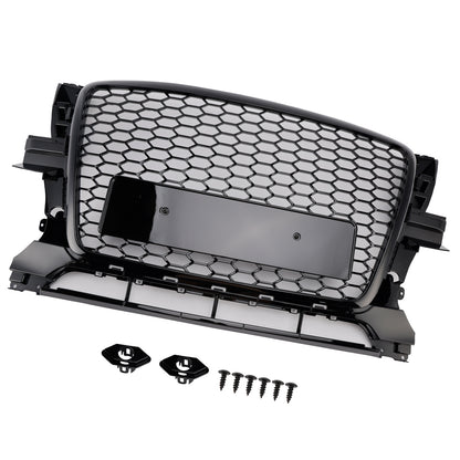 Per Audi Q5 2009-2012 Griglia paraurti anteriore nera lucida 8R0853651B