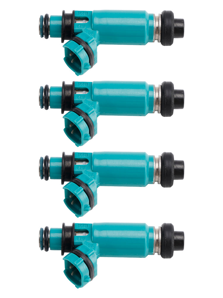 4PC 16450-MCJ-752 Iniettori di carburante per Honda CBR900RR 02-03 CBR954RR 02-06 RVT1000R