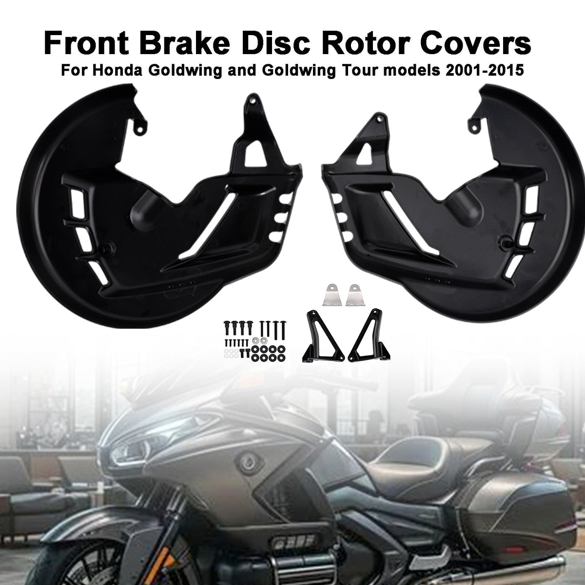 Coperture per dischi freno anteriori per Honda Goldwing GL1800 F6B 01-15