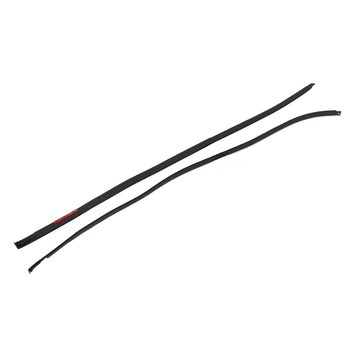 Modanatura per gocciolatoio sul tetto Toyota Tundra DOUBLE CAB 2007-2020, lato sinistro e destro, in gomma, 2 pezzi