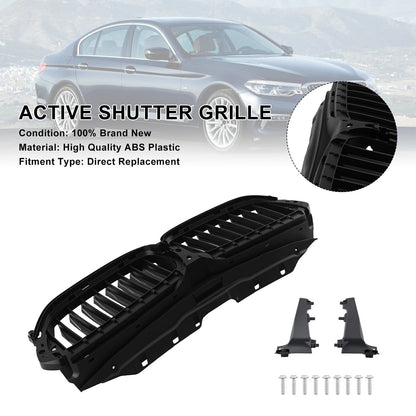 Griglia anteriore attiva a lamelle per BMW G30 G31 2017-2020, codici prodotto 51747497279 e 51137497281.