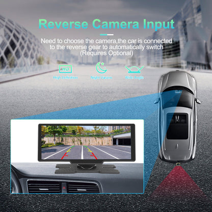 Sistema di navigazione per auto con display HD da 10,26 pollici, CarPlay, macchina all-in-one, telecamera a 12 LED