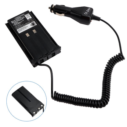 Adattatore per l'eliminazione della batteria del caricabatteria per auto per TK-480 TK-385 TK-280 TK-290 TK-380