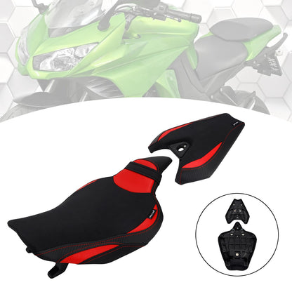 Kit cuscini passeggero anteriore e posteriore Raider per Kawasaki Z1000 2014-2025 2024, colore rosso