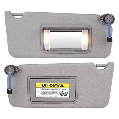 Coppia di visiere parasole grigie 83280TA5A51ZA per Honda Accord 2008-2017