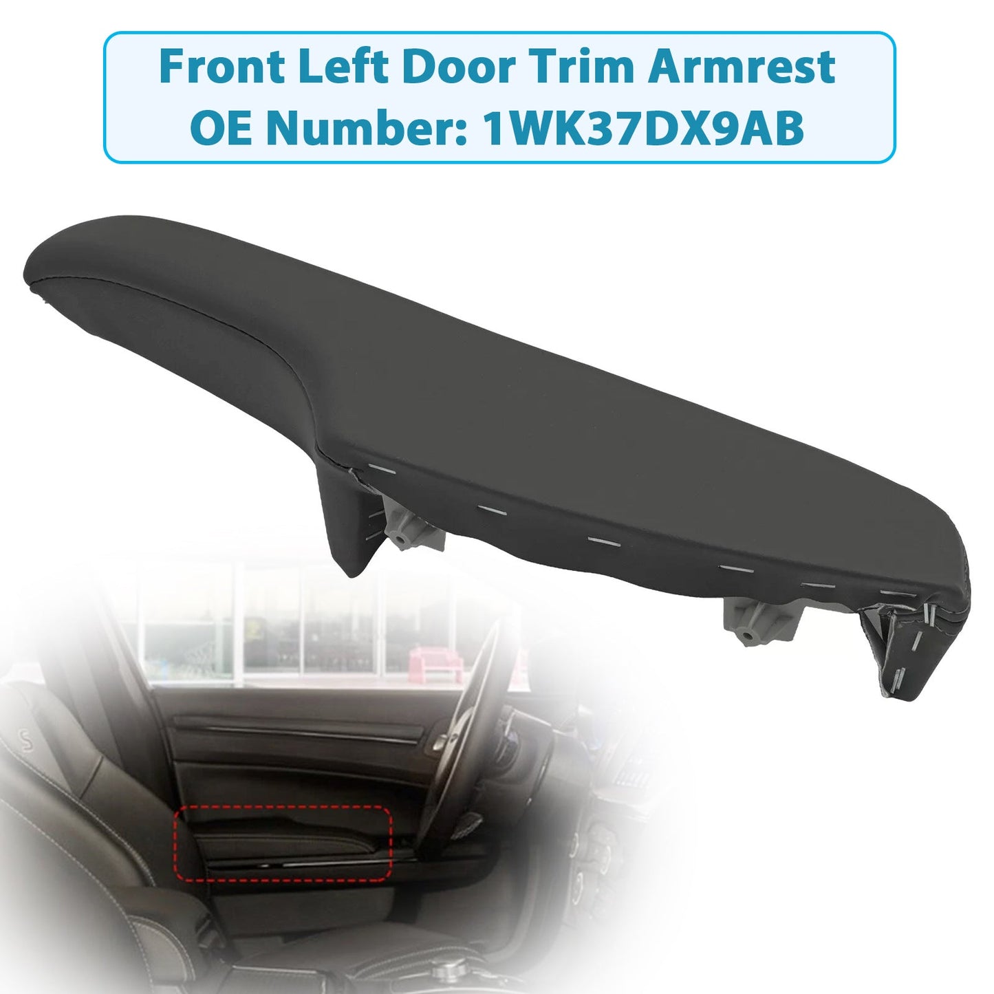 Bracciolo porta anteriore sinistra Chrysler 300 Dodge Charger 2011-2023 1WK37DX9AB