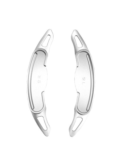 Leve del cambio al volante per Mini F54 F55 F56 F57 in alluminio color argento