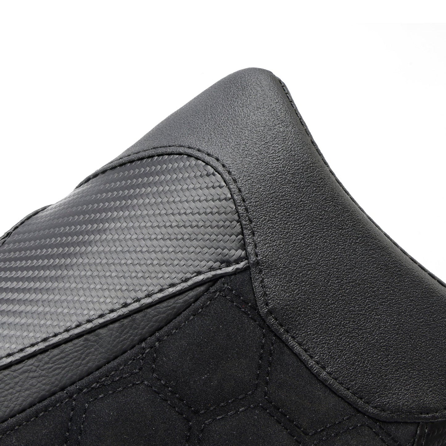Cuscino Raider per sedile anteriore conducente KAWASAKI Ninja ZX-4R ZX-4RR 2023 in poliuretano nero