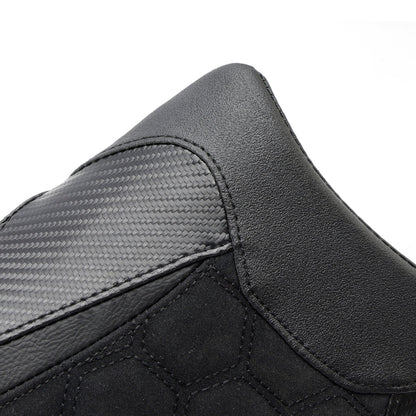 Cuscino Raider per sedile anteriore conducente KAWASAKI Ninja ZX-4R ZX-4RR 2023 in poliuretano nero
