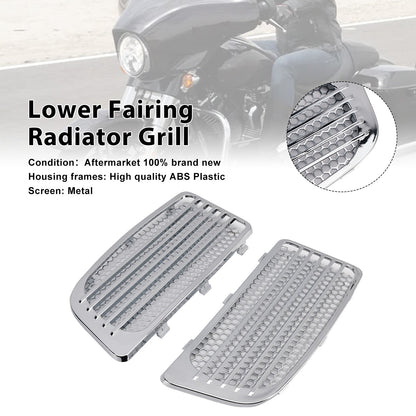 Griglia radiatore carenatura inferiore adatta per Road Glide King FLHR Special FLTRXS