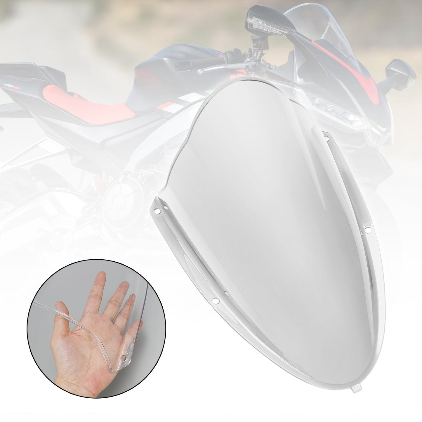 Parabrezza per parabrezza Aprilia RS660 2020-2024