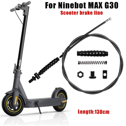 Kit tubo freno per cavo freno ruota anteriore monopattino elettrico NINEBOT MAX G30