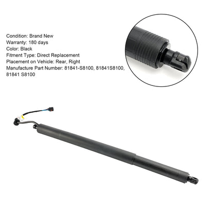 2020-2022 Hyundai Palisade Destra Unità di azionamento Assy Power Tail Portellone 81841S8100
