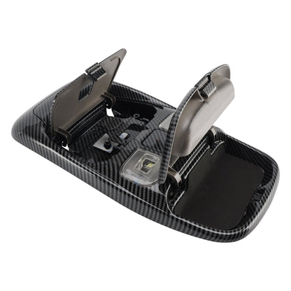 Console superiore anteriore a LED in carbonio per Dodge Ram 3500 1998-2002