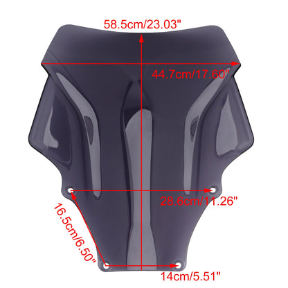 Parabrezza per HONDA Fozra 350 NSS350 2021-2023