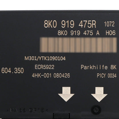 Modulo di controllo del sistema di assistenza al parcheggio 8K0919475R per Audi Q5 2009-2012
