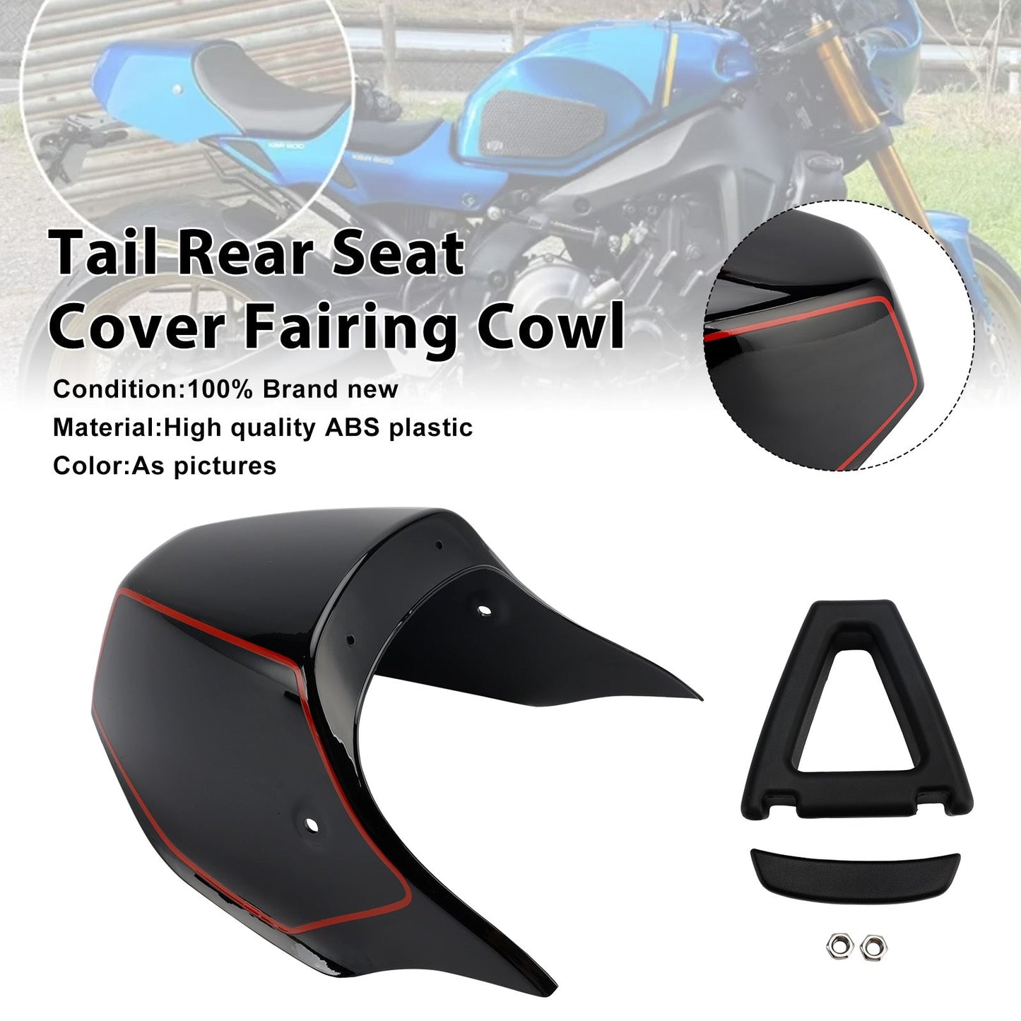 Copertura per carenatura del sedile del passeggero posteriore Yamaha XSR900 2022-2025