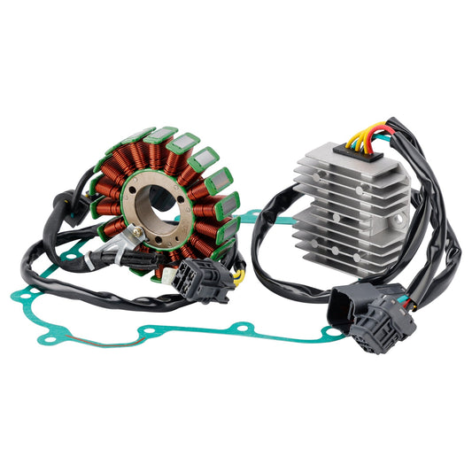 Guarnizione raddrizzatore statore e regolatore Yamaha YFM125GH Grizzly 125 Hunter 2005-2008 1C5-81410-00 1C5-81410-01