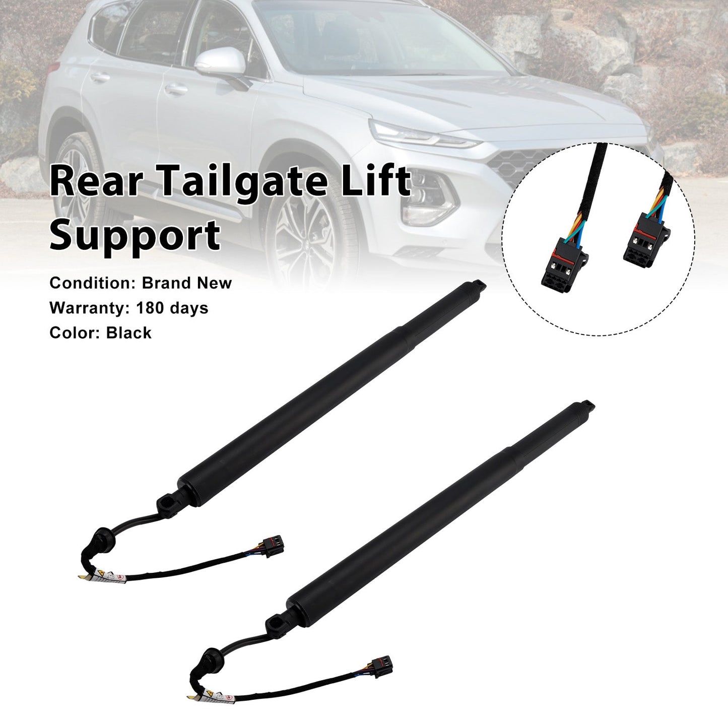 Supporto di sollevamento elettrico per portellone posteriore Hyundai Santa Fe 2019-2020 2 pezzi 81831S1100