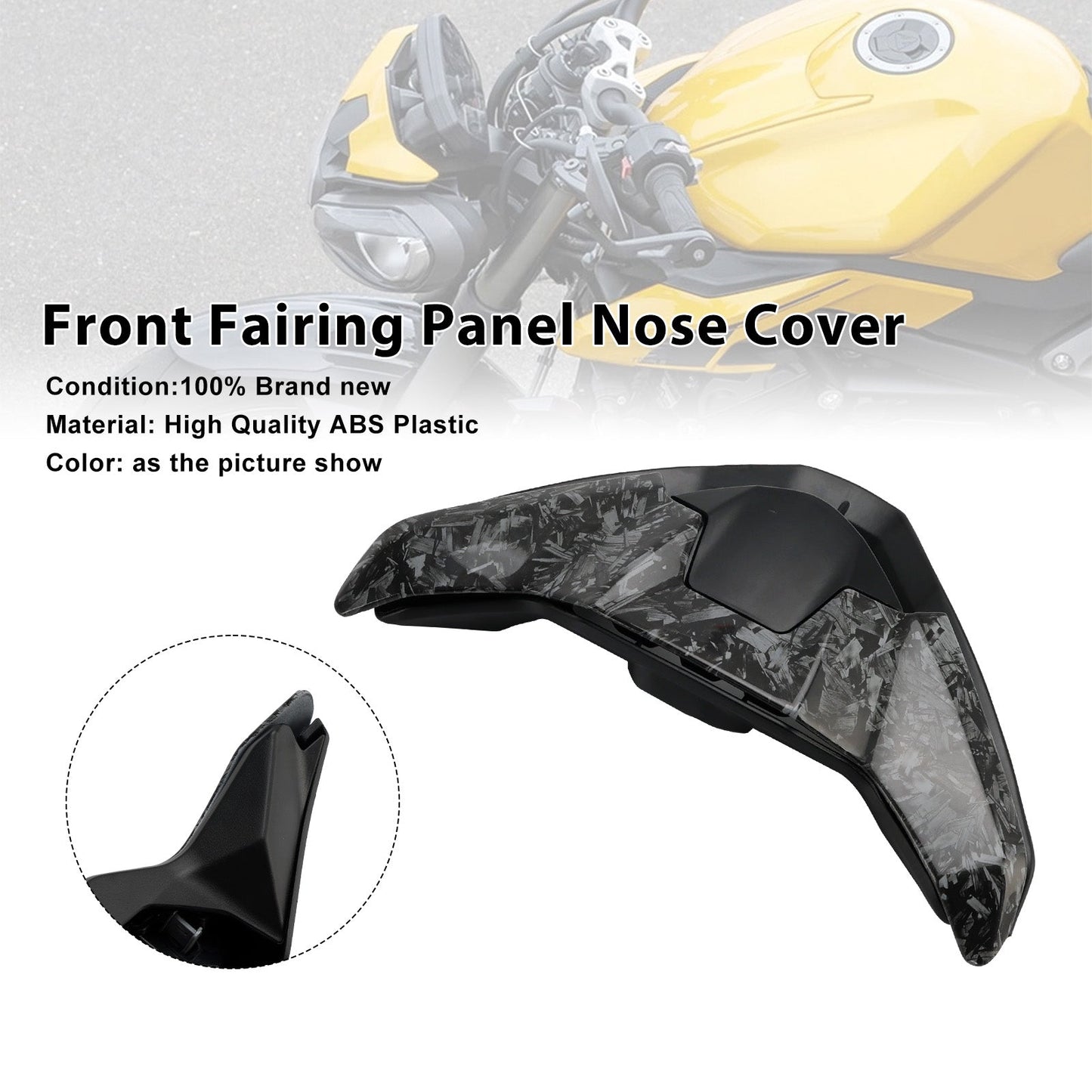 Copertura del pannello anteriore della carenatura per Street Triple 765 R/RS 2023-2025