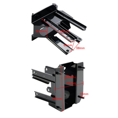 Staffe di montaggio per carenatura anteriore Harley Road Glide 1998-2013