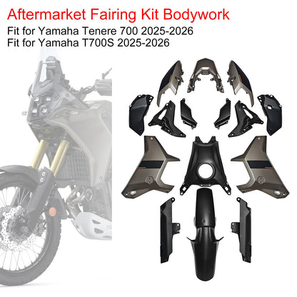 Kit di carene stampate a iniezione per Yamaha Tenere 700 T700S 2025-2026