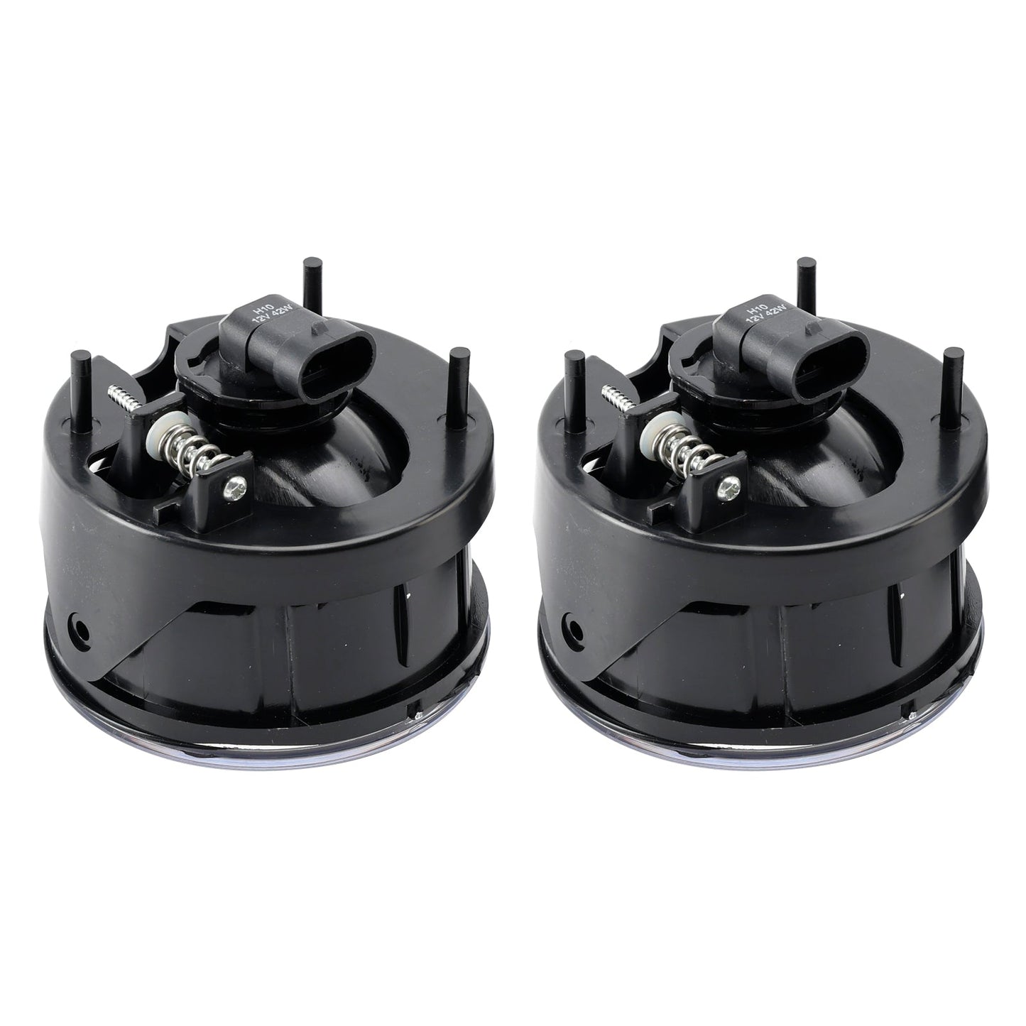 Coppia di fari fendinebbia anteriori con lampadine per Ford Expedition 2007-2014, lenti trasparenti