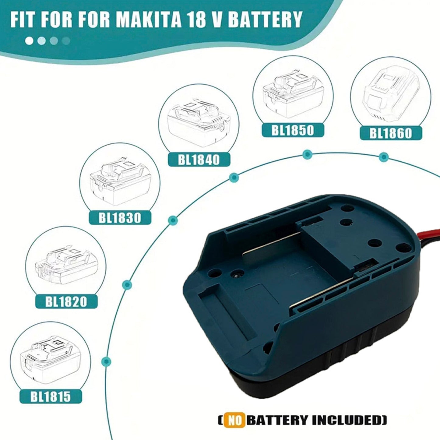 Kit di alimentazione di emergenza per auto con accenditore per batteria per auto, kit di alimentazione di emergenza con cavo 12AWG